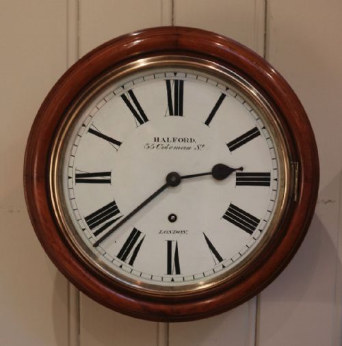 Walnut 10" Dial Clock (Germany, C. 1880)