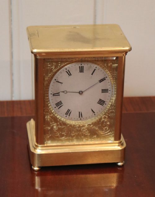 Early French Striking Carriage Clock (France, 1840 to 1850)