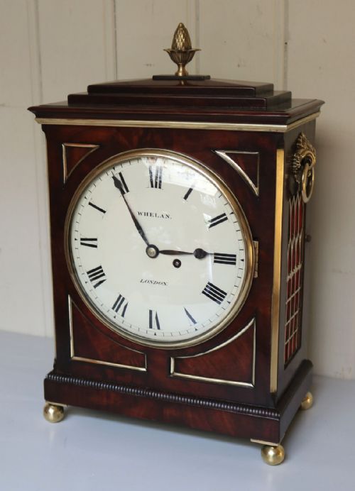 Regency Chamfer Top Bracket Clock (England, 1820)