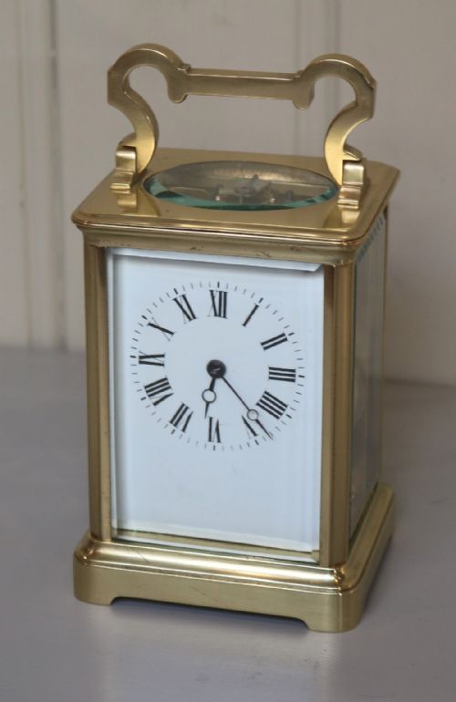 fig 1. Large Brass Striking Carriage Clock