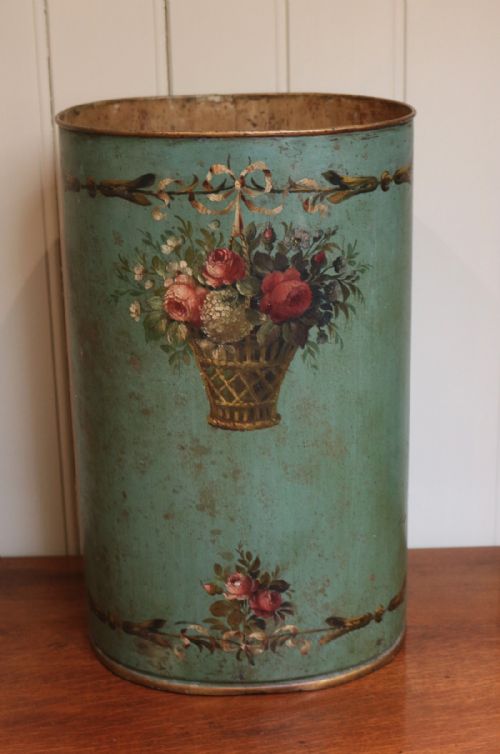 Toleware Umbrella Stand (France, C. 1910)