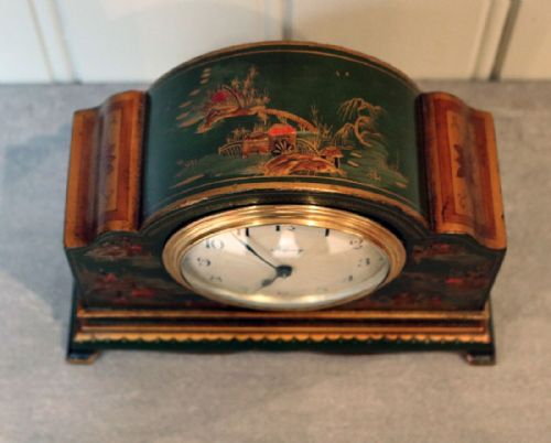 fig 1. Chinoiserie Timepiece Mantel Clock (England, c. 1920)