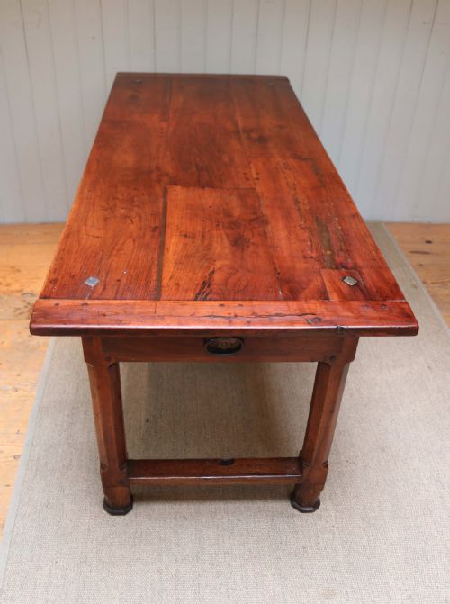fig 1. French Cherrywood Farmhouse Table