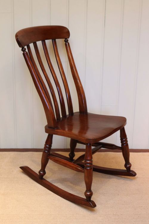 Beech and Elm Rocking Chair