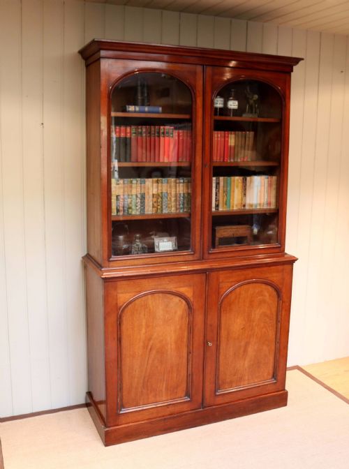 Mahogany Cabinet Bookcase