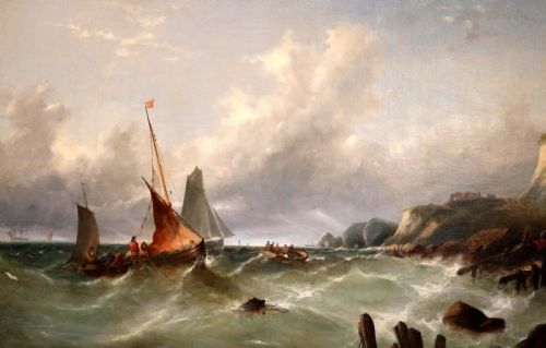 fig 1. Original Seascape By W.H Williamson