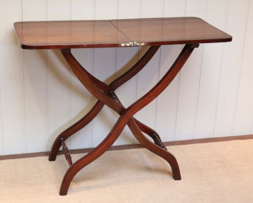 fig 1. Victorian Mahogany Coaching Table