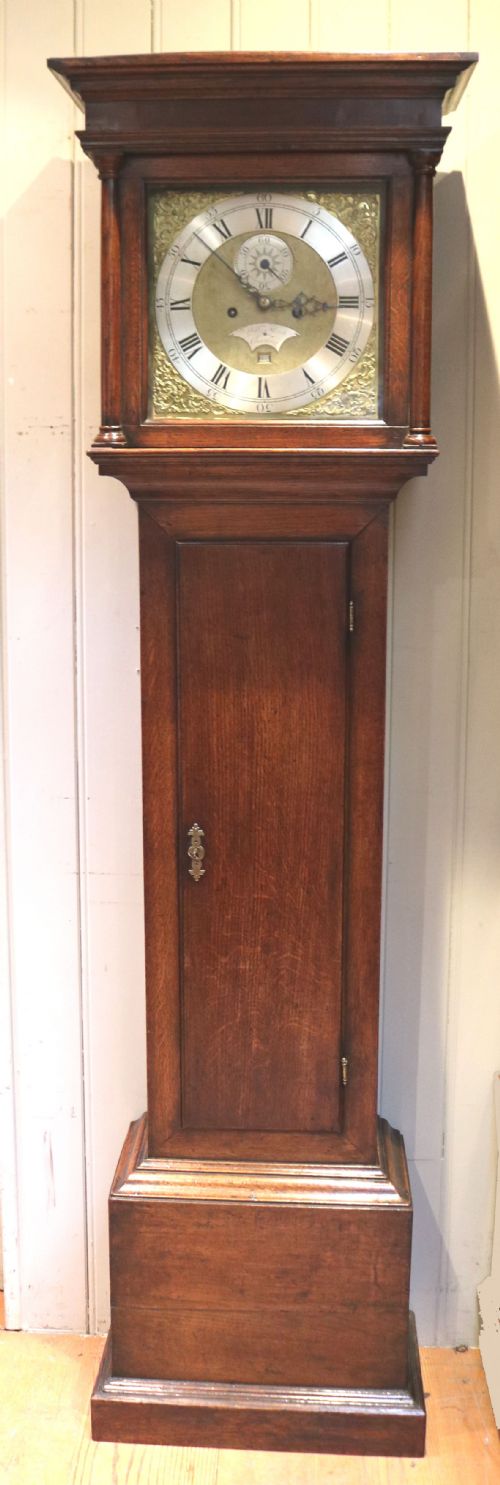 Small 18th Century 8 Day Longcase Clock (England, C. 1760)