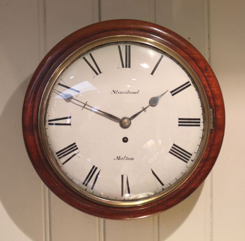Convex Fusee Dial Clock (England, C. 1840)