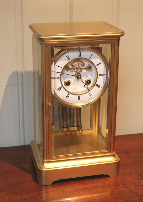 fig 1. Bell Striking French Four Glass clock (France, c. 1870)