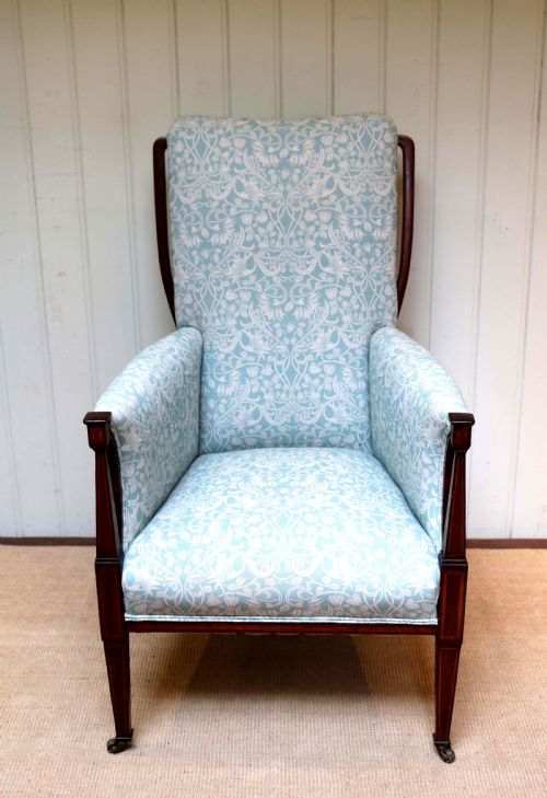 Arts and Crafts Mahogany Armchair