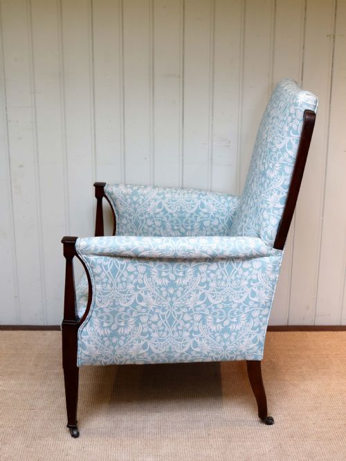 fig 1. Arts And Crafts Mahogany Armchair