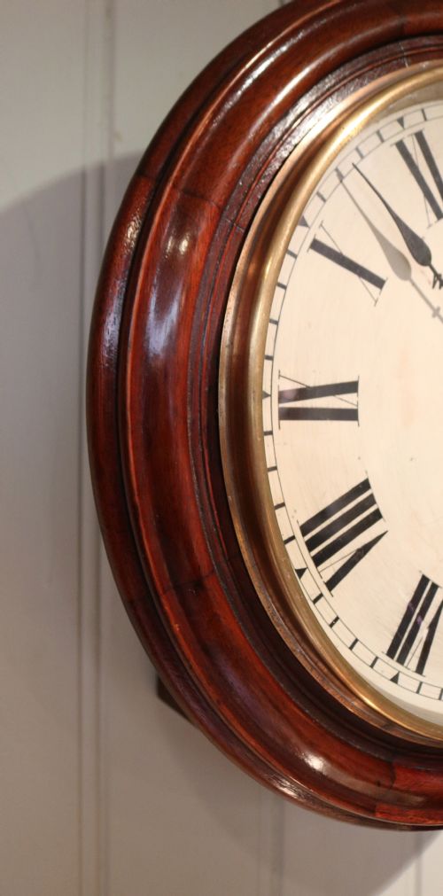 fig 1. Scottish Walnut Dial clock