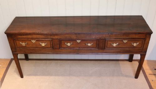 fig 1. Georgian Elm Dresser Base