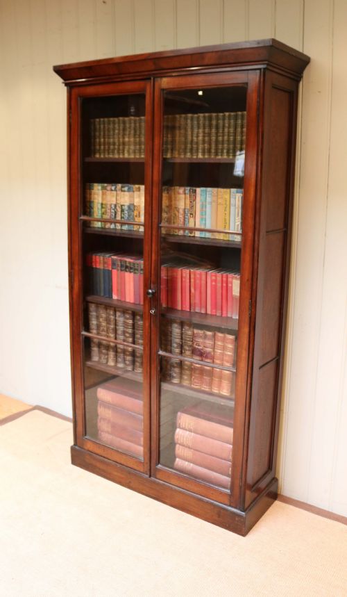Tall Mahogany Bookcase