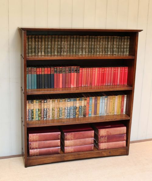 Oak Open Bookcase