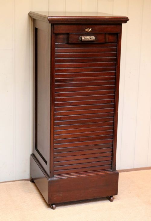Edwardian Mahogany Filing Cabinet