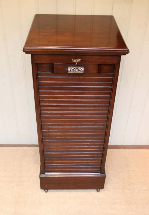 fig 1. Edwardian Mahogany Filing Cabinet 