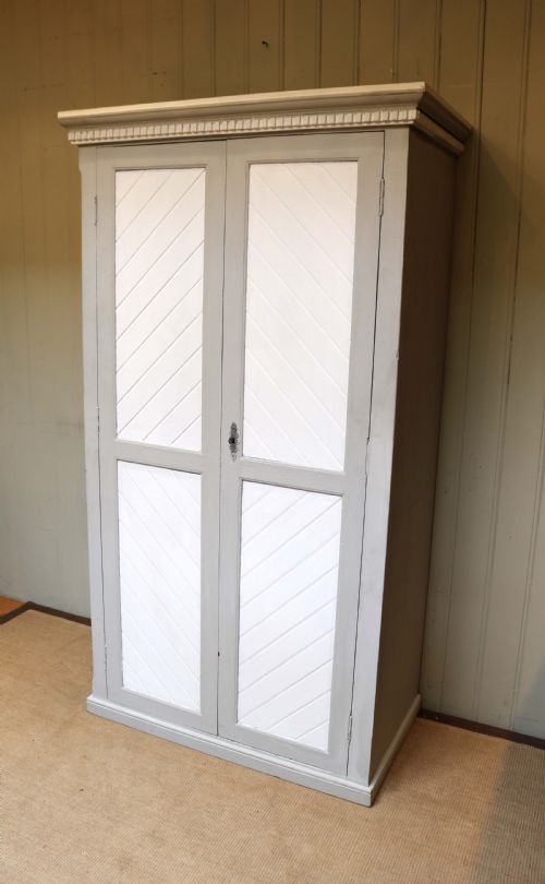 Painted Two Door Wardrobe