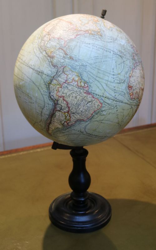 French Terrestrial Globe (France, C. 1890)