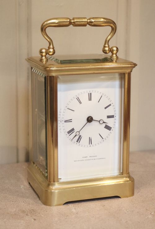 Bell Striking French Carriage Clock (France, C. 1870)