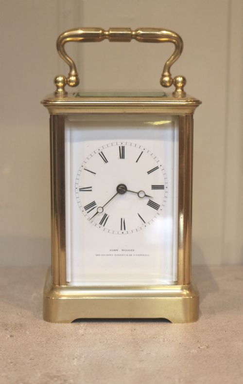 fig 1. Bell Striking French Carriage Clock (France, c. 1870)