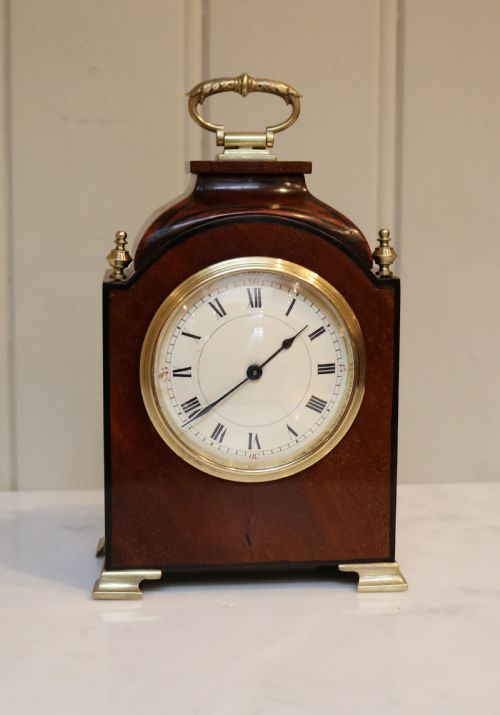 Small Mahogany Bracket Clock (Switzerland, C. 1910)
