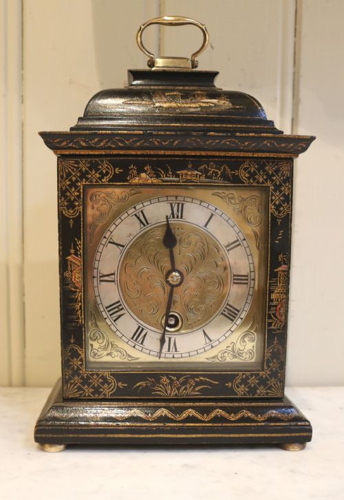 Chinoiserie Bracket Clock (England, 1930)