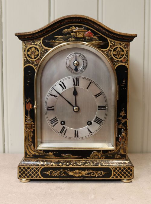 Chinoiserie Ting Tang Bracket Clock