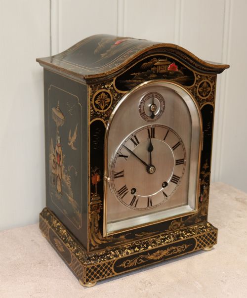 fig 1. Chinoiserie Ting Tang Bracket Clock 