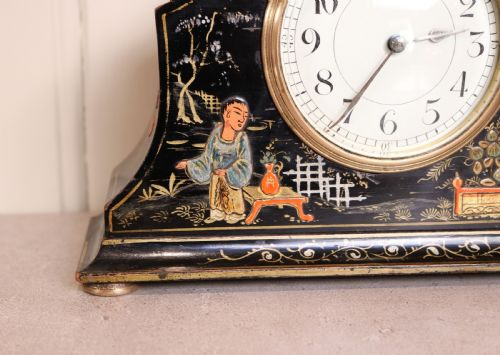 fig 1. Chinoiserie Timepiece Mantel Clock (England and France, c. 1920)