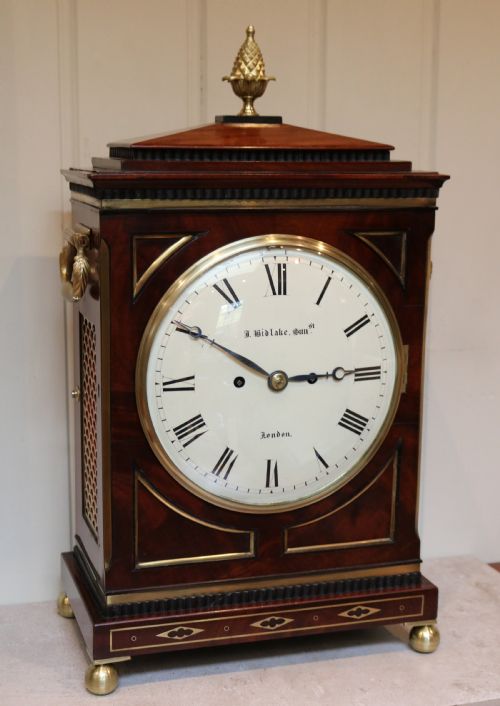 Regency Mahogany Bracket Clock