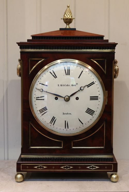 fig 1. Regency Mahogany Bracket Clock