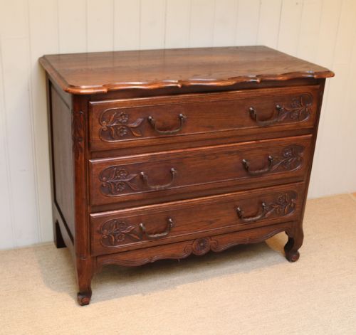 fig 1. French Oak Chest Of Drawers