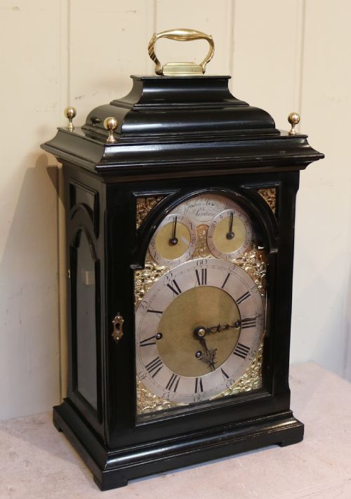 George II Eight Bell Bracket Clock