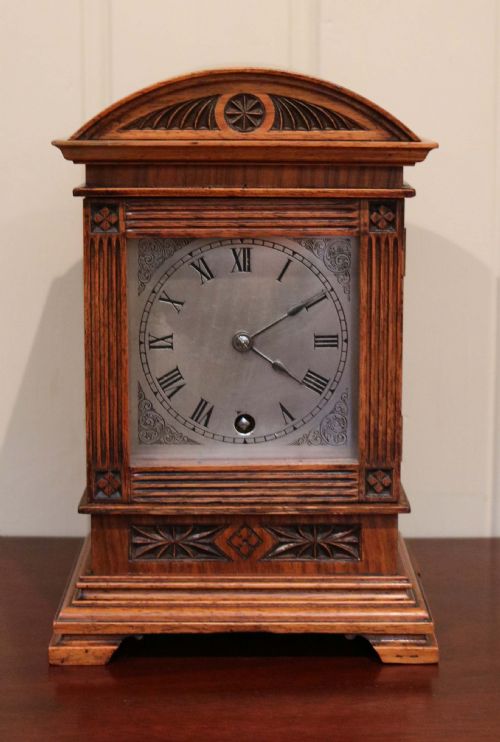 Small Walnut Bracket Clock