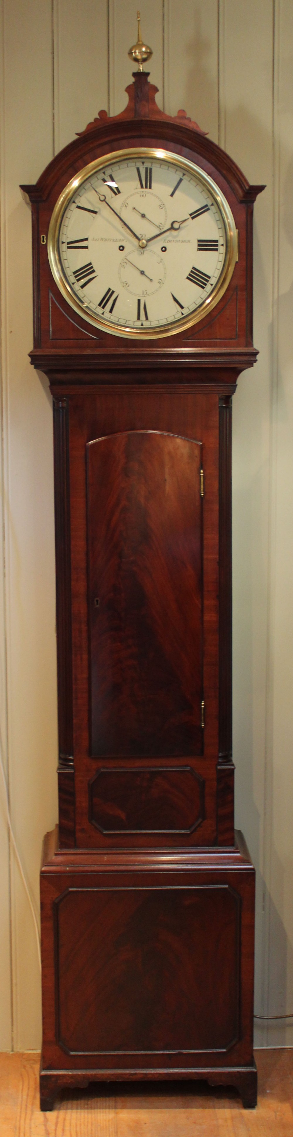 Scottish Mahogany Longcase Clock