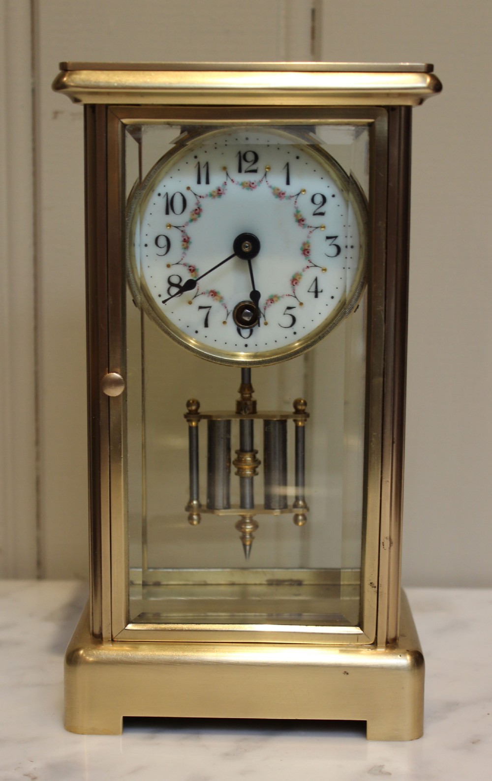 Small Timepiece Four Glass Clock 