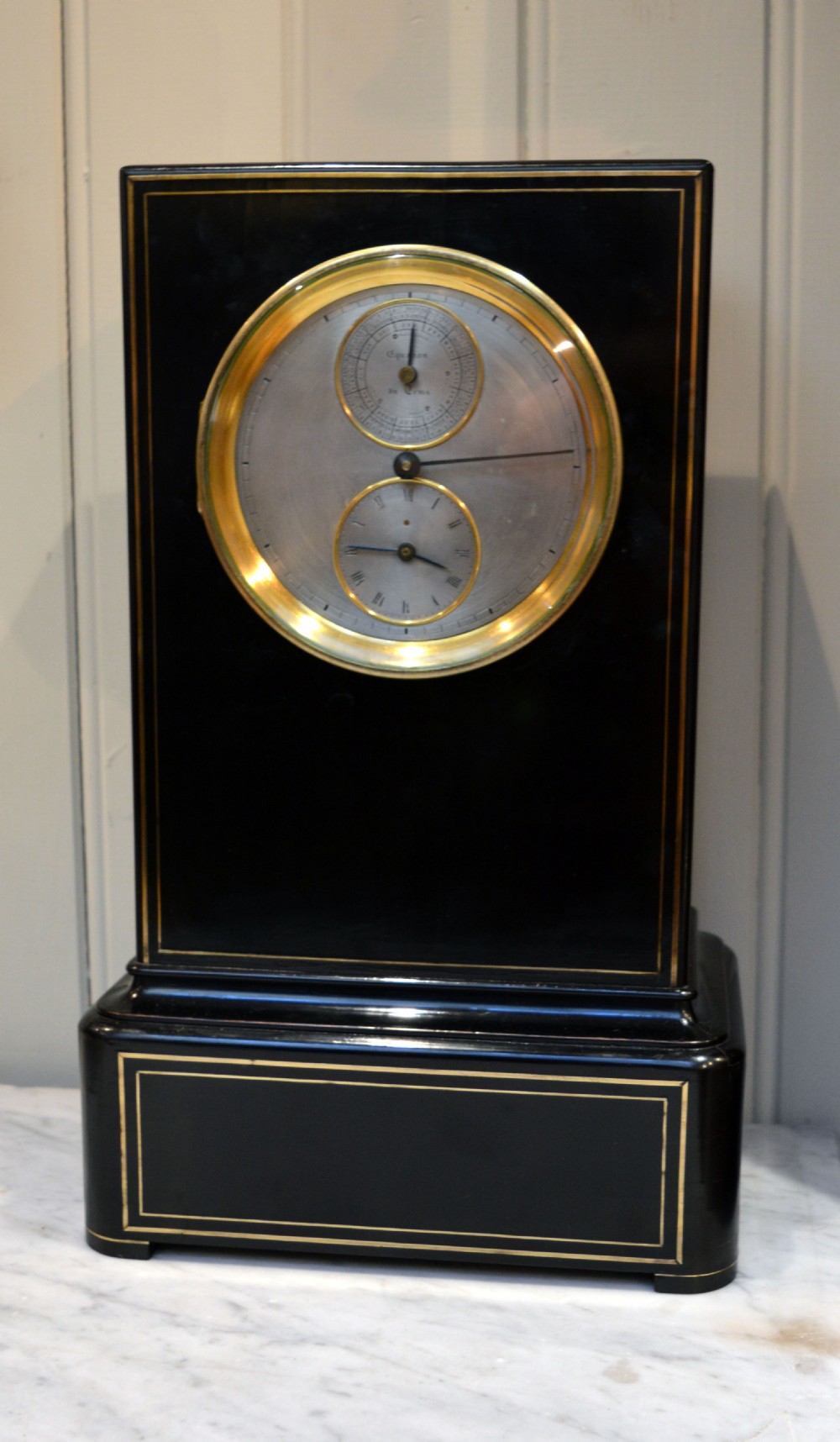 Unusual Equation of Time Table Regulator Clock (France, c. 1840)