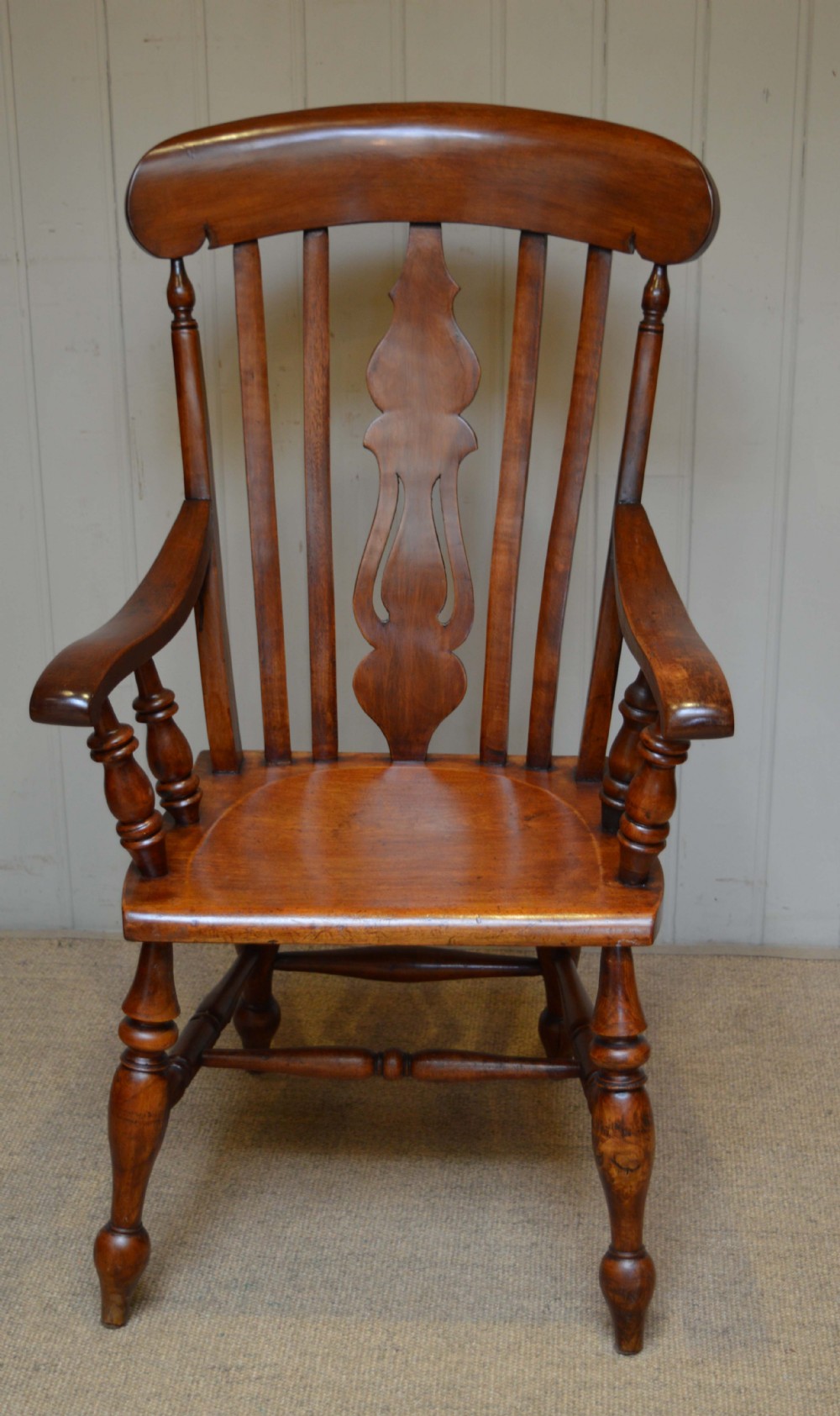 Fruitwood Farmhouse Carver Chair