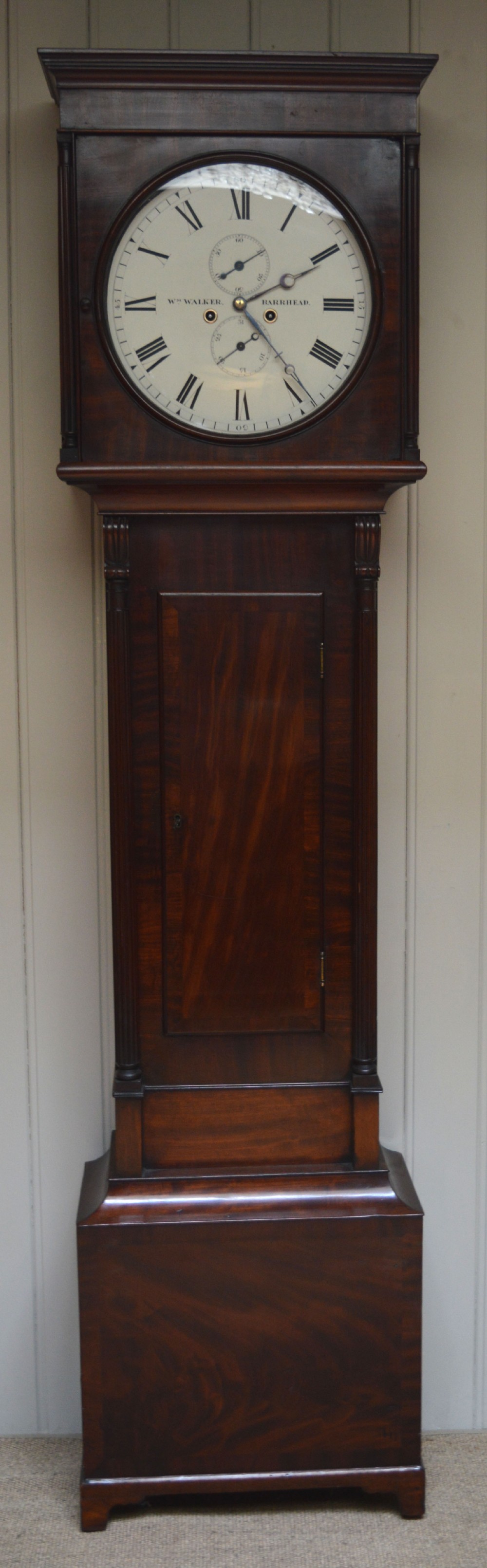 Scottish Mahogany Longcase Clock (Scotland, c. 1830)