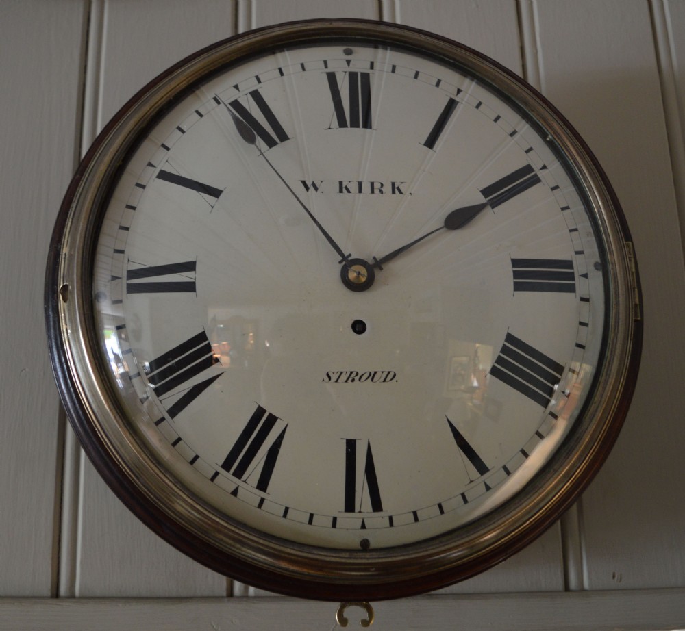 Early 19th Century Convex Dial Clock (England, c. 1820)