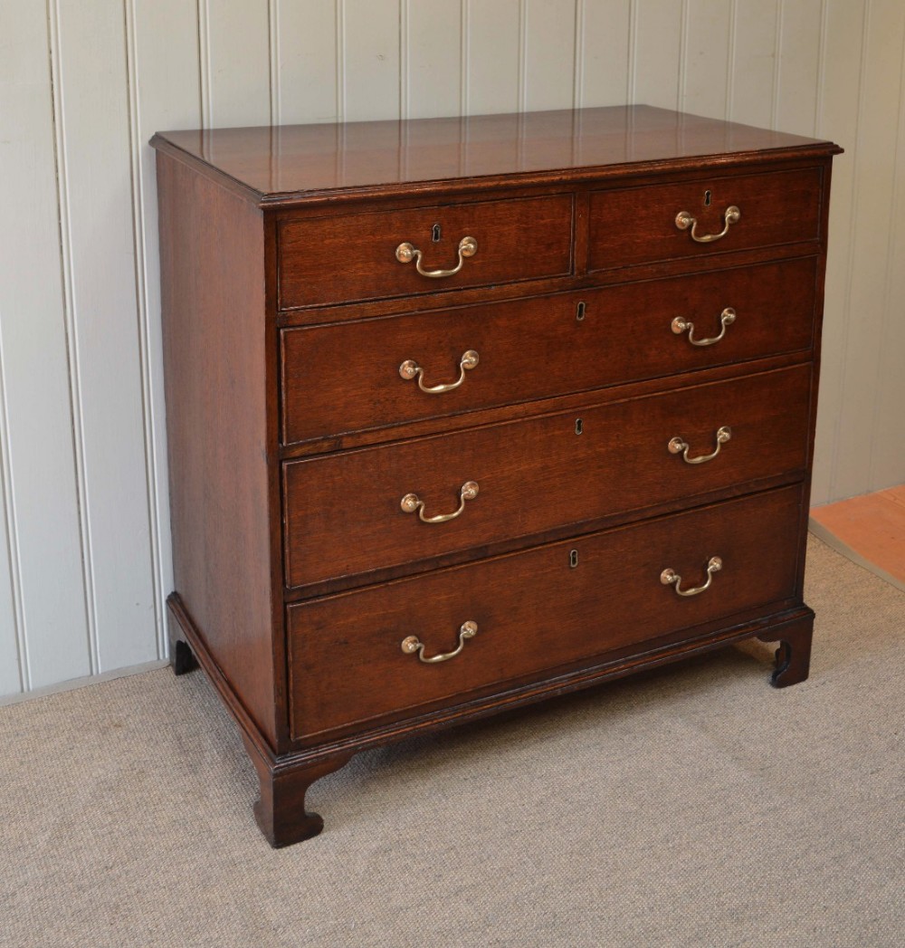 George III Oak Chest of Drawers