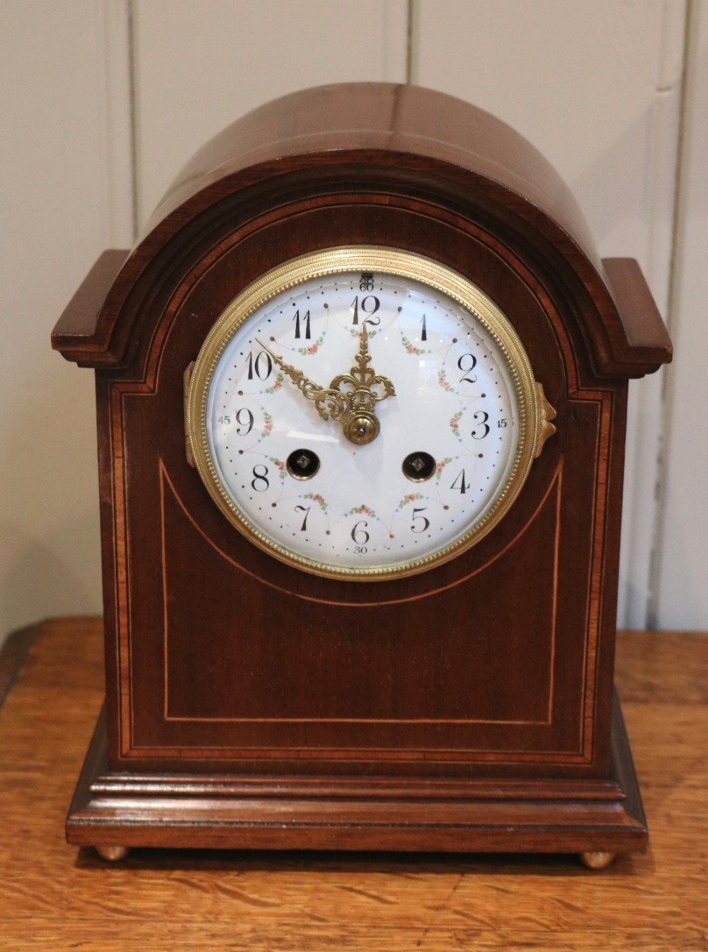 Edwardian Striking Mantel Clock 