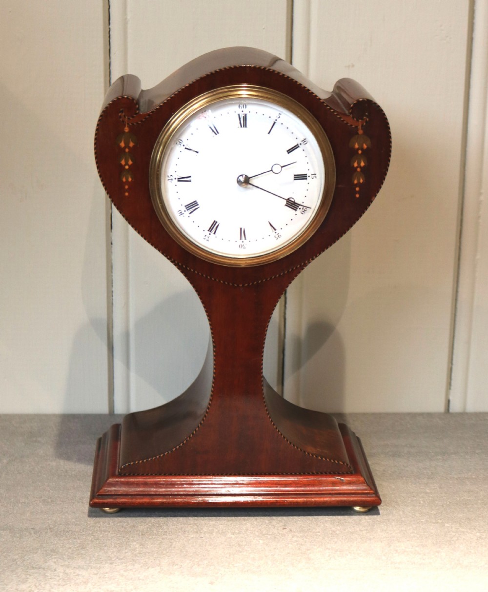 Edwardian Stylised Balloon Clock (England, c. 1905)
