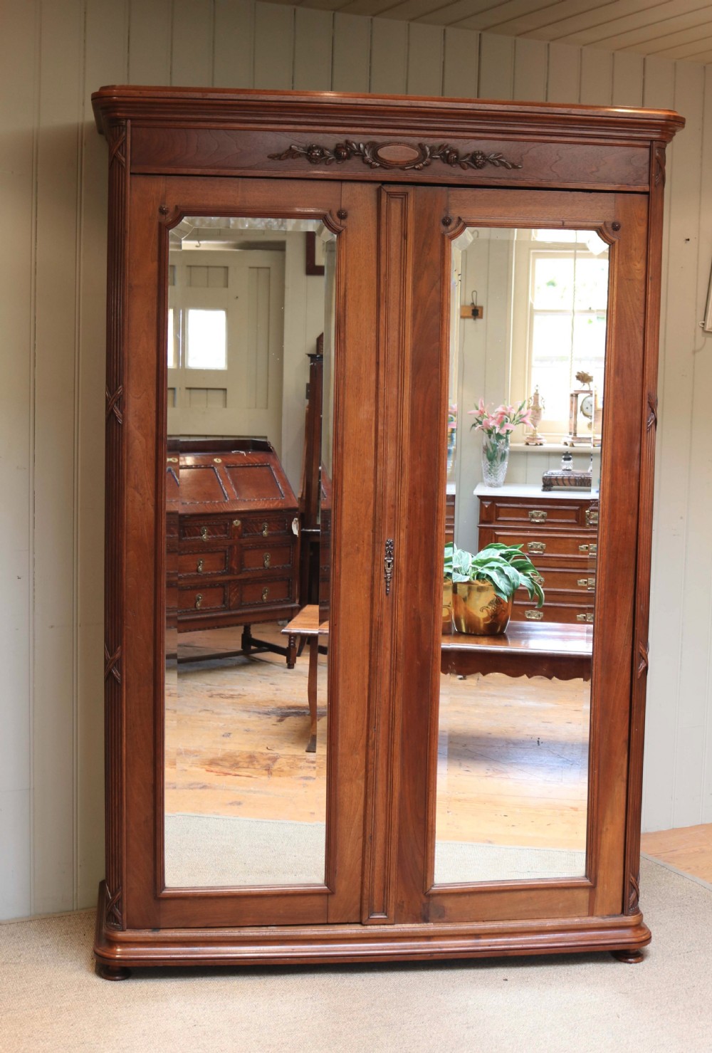French Walnut Armoire View V