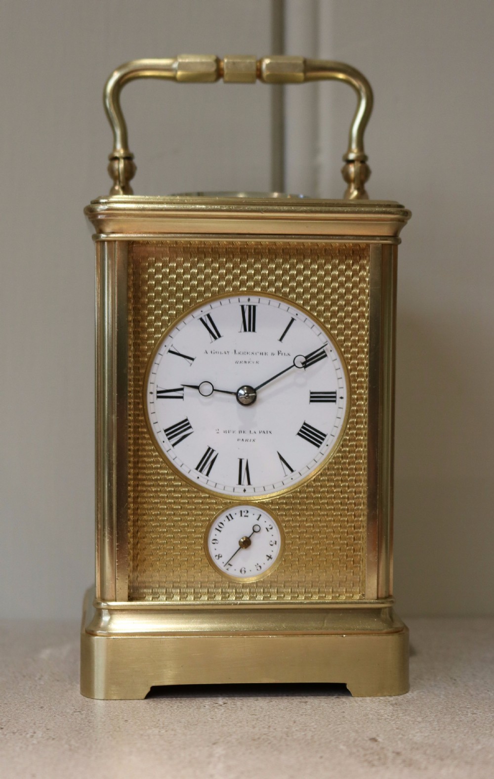 Fine Striking Carriage Clock by Drocourt (France, c. 1870)