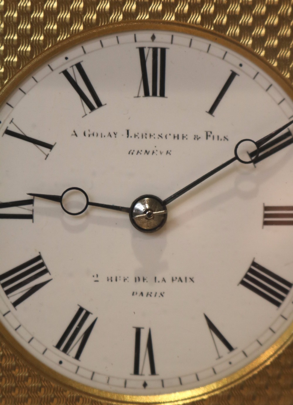 Fine Striking Carriage Clock by Drocourt (France, c. 1870) View III