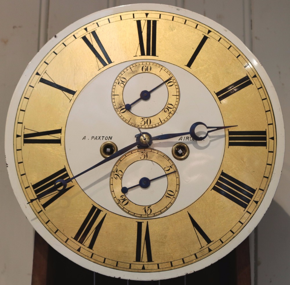 Scottish Drumhead Longcase Clock (Scotland, 1830 to 1850) View VI