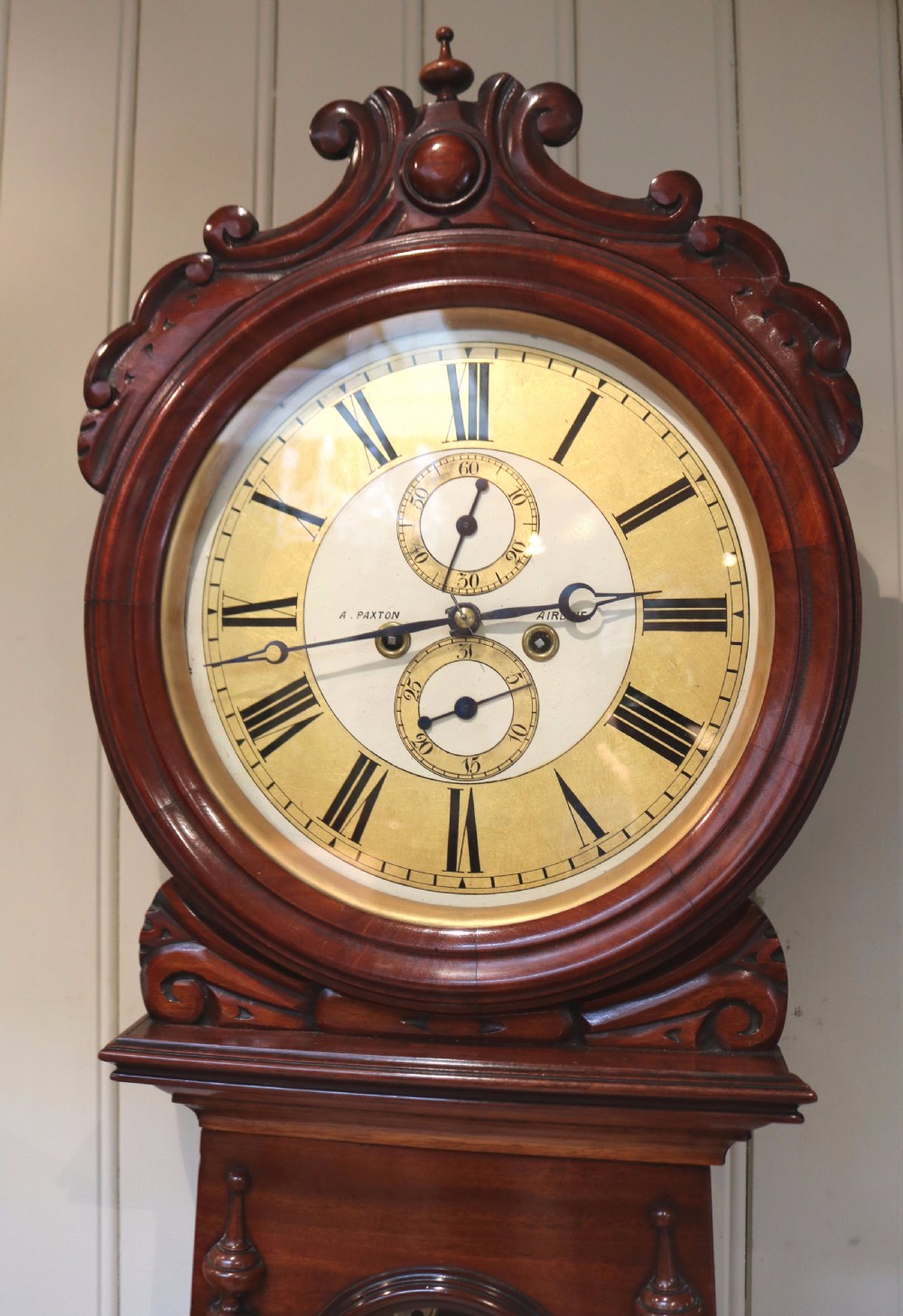 Scottish Drumhead Longcase Clock (Scotland, 1830 to 1850) View VII